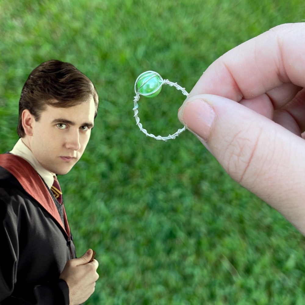 Neville Longbottom inspired ring